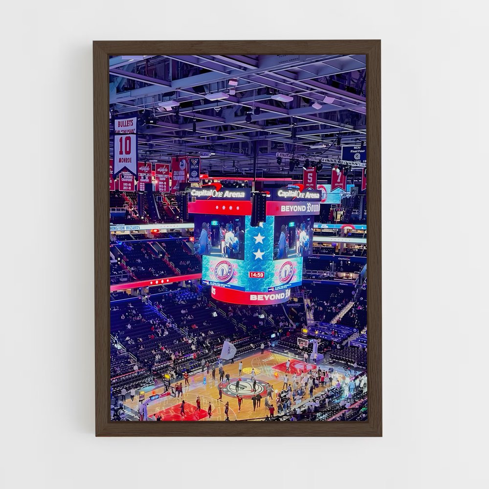 Poster L'Envol des Wizards – affiche Basketball (vue 5)